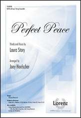 Perfect Peace SATB choral sheet music cover